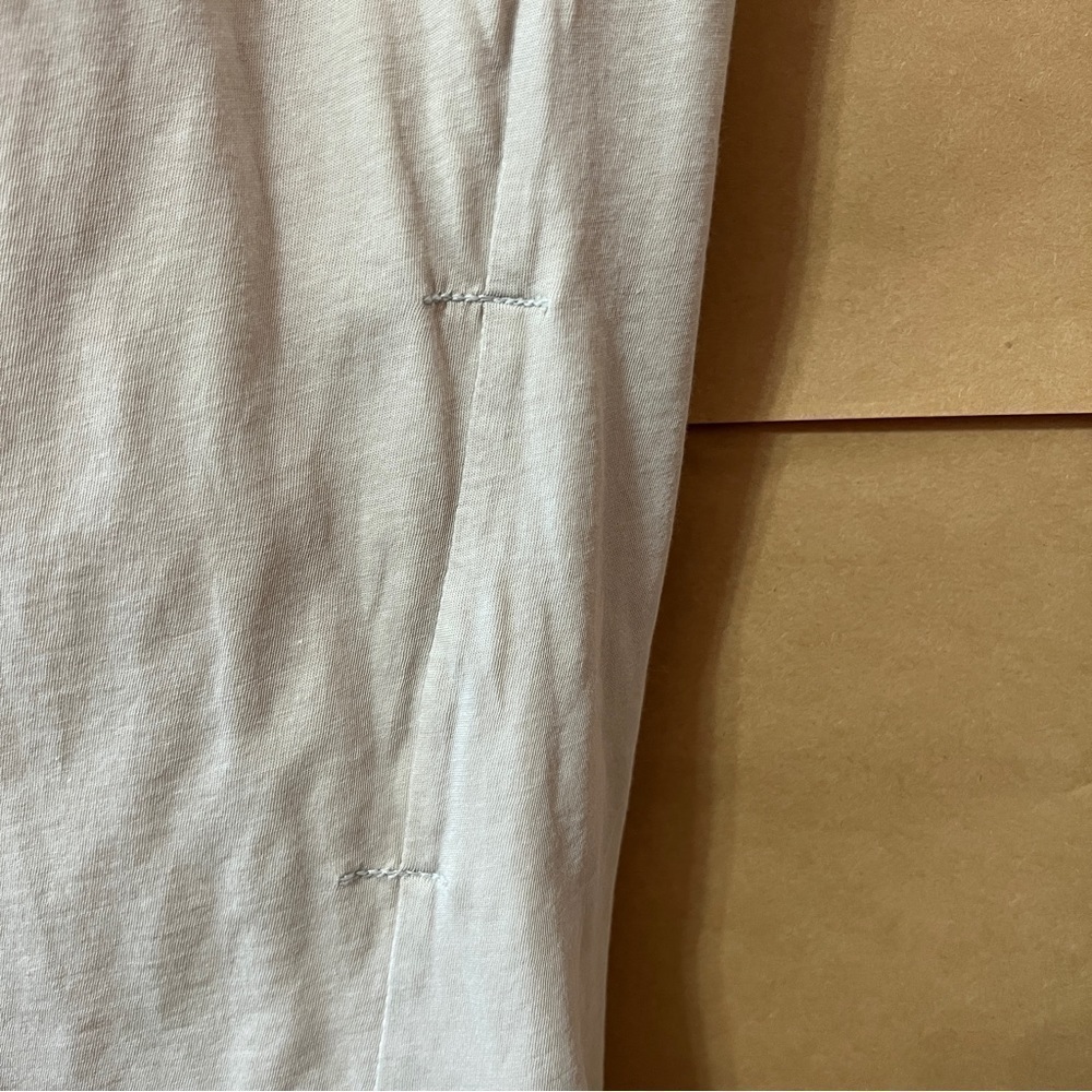 Lunya Pima Cotton Double Layer Sleep Pants ivory sz Large - original style - Picture 15 of 16